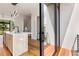 Modern kitchen with island and access to balcony and patio at 105 Georgia Se Ave # 1, Atlanta, GA 30312