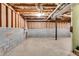 Unfinished basement area with exposed utilities and concrete floor at 1094 Plantation Ct, Villa Rica, GA 30180