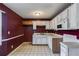 Kitchen with white cabinets and a microwave at 1094 Plantation Ct, Villa Rica, GA 30180