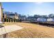 Backyard patio overlooking a community pool at 145 Lost Cove Sw Dr, Atlanta, GA 30331