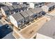 Aerial view of townhomes and community green space at 4292 Foxtail Pine Aly, Doraville, GA 30360