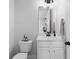 Clean and modern bathroom with white vanity and fixtures at 4292 Foxtail Pine Aly, Doraville, GA 30360