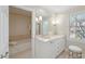 Spa-like bathroom with soaking tub and walk-in shower at , Atlanta, GA 30327