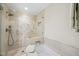 Spa-like bathroom featuring a walk-in shower and soaking tub at , Atlanta, GA 30327