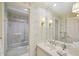 Clean bathroom with shower/tub combo and updated vanity at , Atlanta, GA 30327