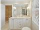 Elegant bathroom with double vanity, soaking tub, and walk-in shower at , Atlanta, GA 30327