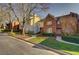 Brick front of charming townhome with landscaping at , Atlanta, GA 30327