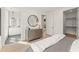 Bedroom with ensuite bathroom and walk-in closet at 145 Arcadia Ave, Fayetteville, GA 30214