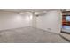 Finished basement with carpeted floors and extra room at 3390 Kenland Se Rd, Smyrna, GA 30082