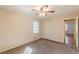 Bright bedroom with carpet flooring and ceiling fan at 3390 Kenland Se Rd, Smyrna, GA 30082