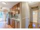 Kitchen with stainless steel appliances and wood cabinets at 3390 Kenland Se Rd, Smyrna, GA 30082