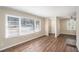 Bright living room with hardwood floors and large windows at 2681 Plantation Dr, Atlanta, GA 30344