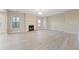 Spacious living room with hardwood floors and fireplace at 4660 Lake Hill Trl, Ellenwood, GA 30294