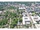 Aerial view of property location near residential neighborhood and Midtown at 2972 Lookout Ne Pl, Atlanta, GA 30305