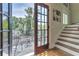 Private balcony accessible through French doors, perfect for relaxing outdoors at 2972 Lookout Ne Pl, Atlanta, GA 30305