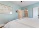 Bedroom with ensuite bath and a king bed at 2972 Lookout Ne Pl, Atlanta, GA 30305