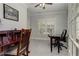 Charming home office with a wooden desk and window seat at 2972 Lookout Ne Pl, Atlanta, GA 30305