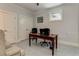 Basement office featuring built-in desk and ample storage at 2972 Lookout Ne Pl, Atlanta, GA 30305