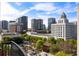 Stunning city views from a high-rise building at 943 Peachtree Ne St # 1109, Atlanta, GA 30309