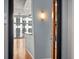 Apartment entryway with hardwood floors and access to living area at 943 Peachtree Ne St # 1109, Atlanta, GA 30309