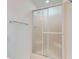 Basement shower with sliding glass doors at 3696 Winbrooke Ln, Tucker, GA 30084