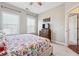 Spacious bedroom with a king-size bed and ensuite bathroom at 505 Stagecoach Bnd, Smyrna, GA 30080