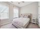 Cozy bedroom with a full-size bed and neutral decor at 505 Stagecoach Bnd, Smyrna, GA 30080