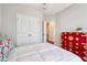 Bright bedroom with double doors and a cozy atmosphere at 505 Stagecoach Bnd, Smyrna, GA 30080