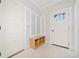 Inviting entryway with built-in bench seating at 221 Heritage Town Pkwy, Canton, GA 30115