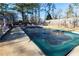 Swimming pool with safety cover at 1830 Brandy Se Ln, Conyers, GA 30013