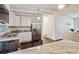 Modern kitchen with granite countertops and stainless steel appliances at 2256 Barge Sw Rd, Atlanta, GA 30331