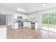 Bright kitchen with stainless steel appliances and granite countertops at 526 Bass Pointe Nw, Kennesaw, GA 30144