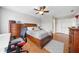 Comfortable bedroom with hardwood floors, and plenty of storage at 5585 Lavender Farms Rd, Powder Springs, GA 30127