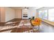 Spacious living room with fireplace and hardwood floors at 214 Walnut Ridge Rd, Canton, GA 30115