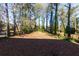 Large backyard surrounded by trees and offering privacy at 2036 E Camellia Dr, Decatur, GA 30032