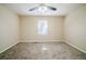 Spacious bedroom with ceiling fan and neutral carpet at 3388 Jackson Dr, Decatur, GA 30032