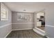 Dining area with hardwood floors and kitchen access at 1395 W Austin Rd, Decatur, GA 30032