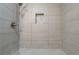 Clean shower with tiled walls and a niche at 1395 W Austin Rd, Decatur, GA 30032