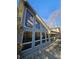 Large windows and wood deck highlight the home's exterior at 190 Valley Cv, Atlanta, GA 30350