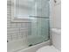 Clean bathroom with a tub shower combo at 2446 Lynn Iris Dr, Decatur, GA 30032