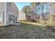 Private backyard with grassy area and patio at 7618 Mcgillicuty Dr, Union City, GA 30291