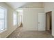 Spacious bedroom with access to bathroom and closet at 7618 Mcgillicuty Dr, Union City, GA 30291