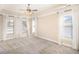 Spacious main bedroom with ceiling fan and neutral decor at 232 Baywood Ln, Villa Rica, GA 30180