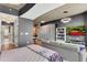 Spacious bedroom with city views and large closet at 860 Peachtree Ne St # 2513, Atlanta, GA 30308