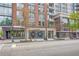 Building exterior with nearby Starbucks and Capsule at 860 Peachtree Ne St # 2513, Atlanta, GA 30308