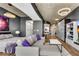 Bright and airy living room with city views and sectional sofa at 860 Peachtree Ne St # 2513, Atlanta, GA 30308