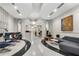 Elegant lobby with seating area and modern design at 860 Peachtree Ne St # 2513, Atlanta, GA 30308
