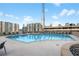 Enjoy resort-style amenities with this community pool at 860 Peachtree Ne St # 2513, Atlanta, GA 30308