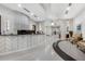 Modern reception area with sleek white counter at 860 Peachtree Ne St # 2513, Atlanta, GA 30308