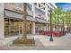 Modern storefronts with outdoor seating area in an urban setting at 860 Peachtree Ne St # 2513, Atlanta, GA 30308